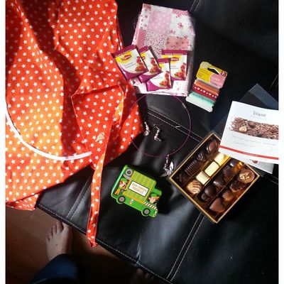 Ca y est ma binôme a reçu ses cadeaux !