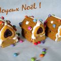 Joyeux Noël !!! Et des maisonnettes de biscuits et de bonbons pour continuer la fête !