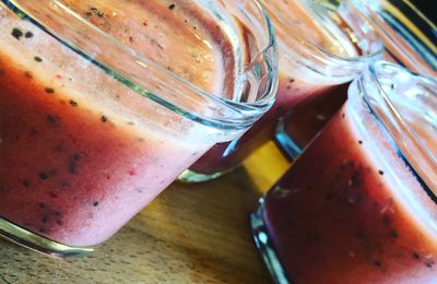 Fraise, banane, chia, le combo parfait