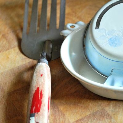 Un vieil objet et une salade séculaire