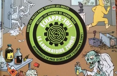 Mon fils à testé L'escape Book / Échappe-toi - Le laboratoire zombies