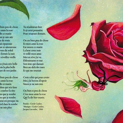 Mon amie la Rose s'est éteinte ... tristesse 