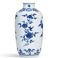 A fine, rare and superb blue and white jar, mark and period of Yongzheng (1723-1735)