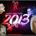 Bonne année 2013 Anne Marie