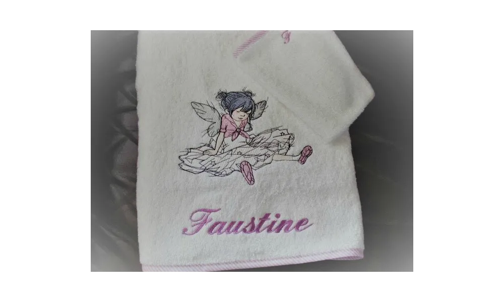 Serviettes de bain pour mes petites danseuses.