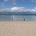 Plage de la côte Blanche à Nouméa