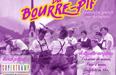 Venez vous prendre une danse à la Grande Fête Du Bourre-Pif (distribution gratuite pour les enfants)