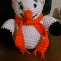 Tuto amigurumi - Bonhomme de neige