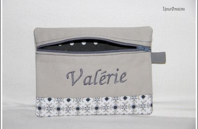 Sac lingerie et pochette zip