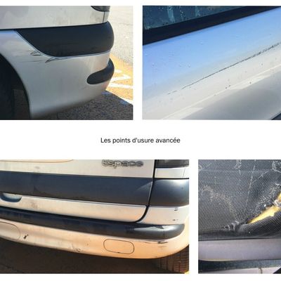 Usures et défauts de l'Espace 3, travaux à prévoir