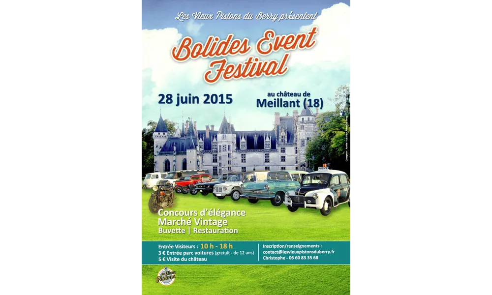 Bolides Event Festival 28 juin 2015