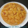 Tatin pommes-pêches