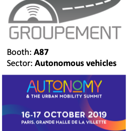 Meet us at AUTONOMY the Urban Mobility Summit - Paris October 16-17th