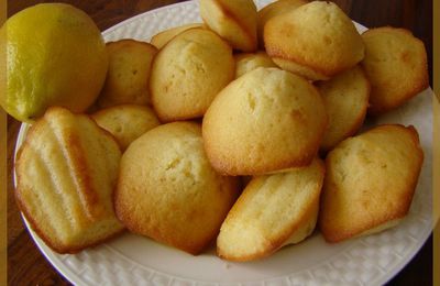 MADELEINES AU CITRON DE CYRIL LIGNAC