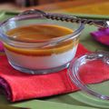 Panna cotta sans gélatine ni agar agar aux coulis de fruits exotiques : à découvrir absolument !!