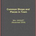 Interactive book: Shops in town 