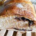 Brioche moelleuse au lait fermenté et aux pépites de chocolat