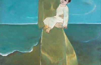 Nguyễn Trung (B. 1940), Maternity and the Sea