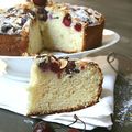 Gâteaux aux cerises, amandes et huile d'olive