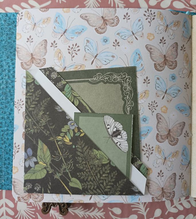 Junk journaling - 2 Turquoise