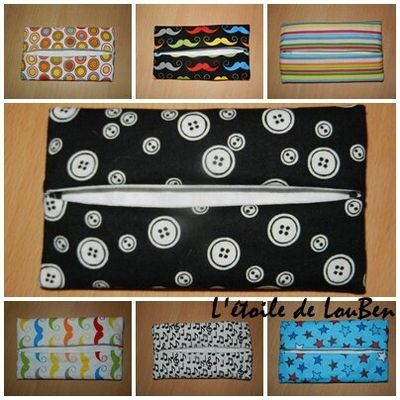 Pochettes à mouchoirs !