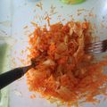 Salade de chou blanc et carottes