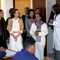 صاحبة الجلالة الملكة رانيا وصاحبتا السمو الملكي الأميرة للا سلمى والأميرة للا مريم يقمن بزيارة مركز للأطفال 