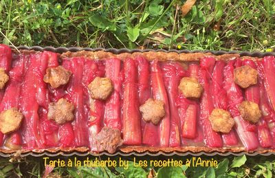 Tarte à la rhubarbe 