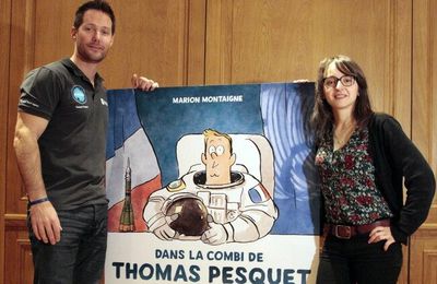 Ma rencontre avec Marion Montaigne : "pour devenir Thomas Pesquet, il faut beaucoup bosser "!!