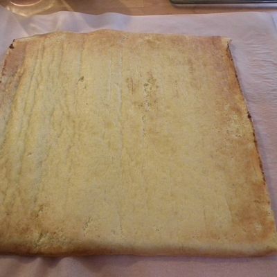 Bûche noix de coco et chocolat/caramel