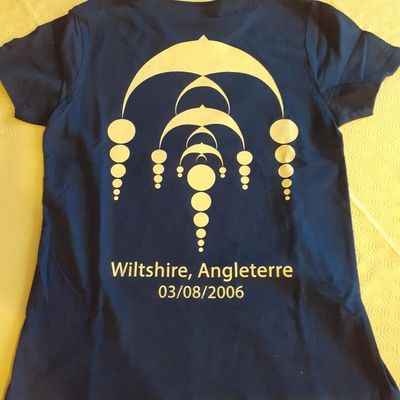 Tee shirt Agroglyphe Wiltshire 3 aout 2008