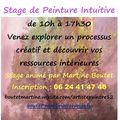 STAGE DE PEINTURE INTUITIVE à Clairvaux d'Aveyron