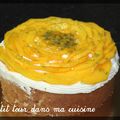 P'tit gâteau roulé vertical mangue passion