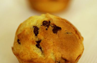 Muffins aux pépites de chocolat