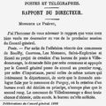 1888 Août : L'ouverture du bureau de Postes est en bonne voie...