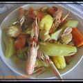 Pot au feu de fruits de mer