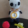 #Crochet : Créez vos animaux Amigurumi #13 Le panda ponctuel