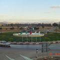 Rond-point à Chlef (Algérie)