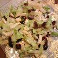 Salade au fenouil, raisin et pomme J'ai déjà