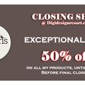 SALE CLOSING SHOP