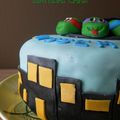 Gâteau d'anniversaire TORTUES NINJA