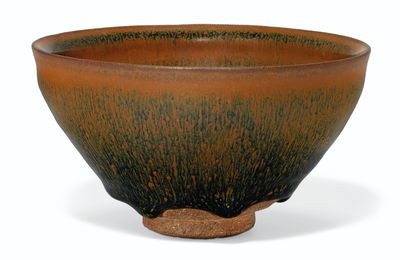 A 'Jian' 'Hare's Fur' bowl, Song dynasty (960–1279)