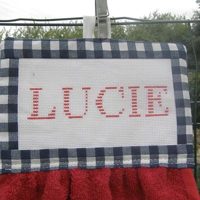 Un peu d'éponge rouge pour bébé!!!