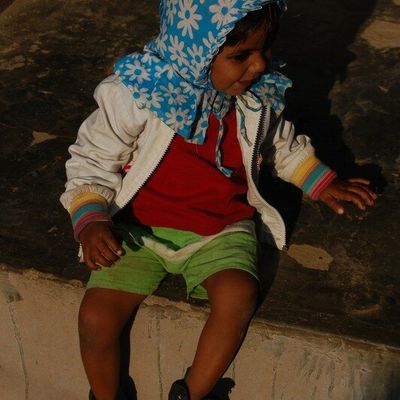 kerap au milieu du desert du Rajasthan...