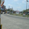 Rond-point à Madurai (Inde)