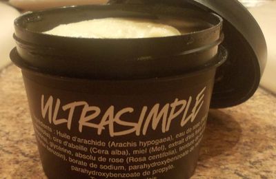 J'ai testé... Ultrasimple de Lush