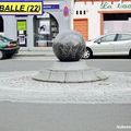 Rond-point à Lamballe