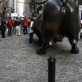 Charging Bull by Arturo Di Modica...