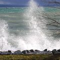 tempête sur le lac 