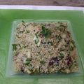 Taboulé "vert" au quinoa (sans gluten)